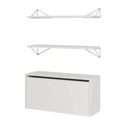 Étagère Pythagoras (planche), blanc