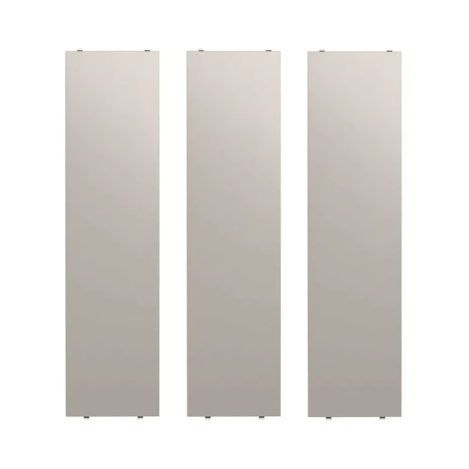 Étagère String, Beige, 78x20, lot de 3
