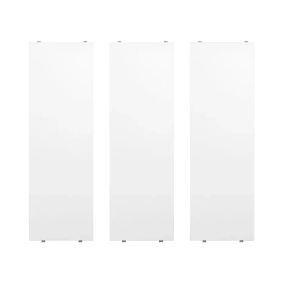 Étagère String, blanc, 58x20 cm, lot de 3