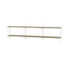 Étagère String, chêne, 58x20 cm, lot de 3