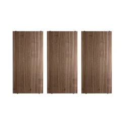Étagère String, noyer, 58x30 cm, lot de 3