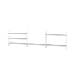Étagère String Pocket blanche, blanc