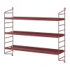 Étagère String Pocket métal, Oxtorg rouge