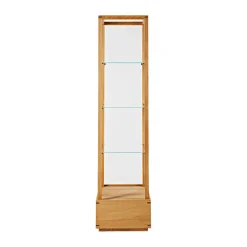 Vitrine japonaise medium, Chêne huilé chaud