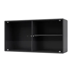 Vitrine Ripple I 69,6x35,4x20 cm, Anthracite