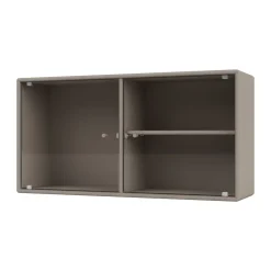 Vitrine Ripple I 69,6x35,4x20 cm, Truffle