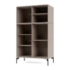 Vitrine Ripple III 69,6x117,6x38 cm, Mushroom-pieds Black