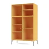 Vitrine Ripple III 69,6x117,6x38 cm, Acacia-pieds Chrome