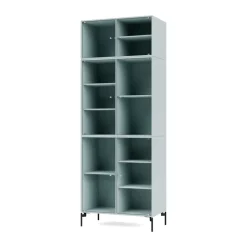 Vitrine Ripple IV 69,6x187,2x38 cm, Flint-pieds Black